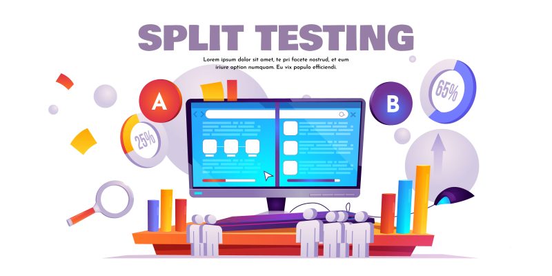 A/B Testing xây dựng landing page Halo Media