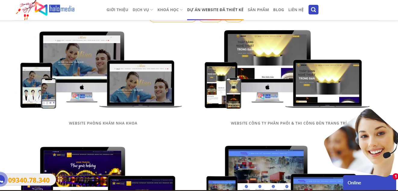 Đầu tư thiết kế website trong thời đại kinh doanh online Halo Media